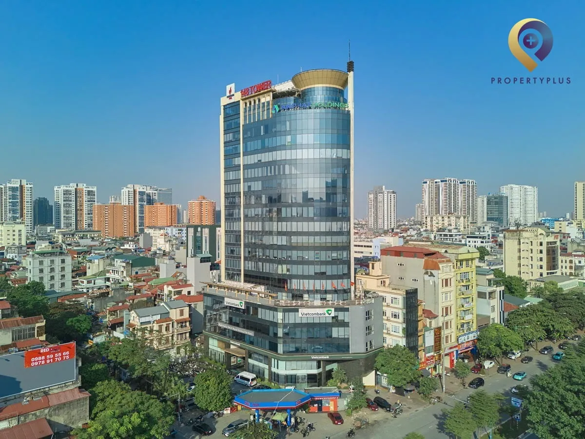 Toàn cảnh tòa nhà PV OIL Building tại Cầu Giấy
